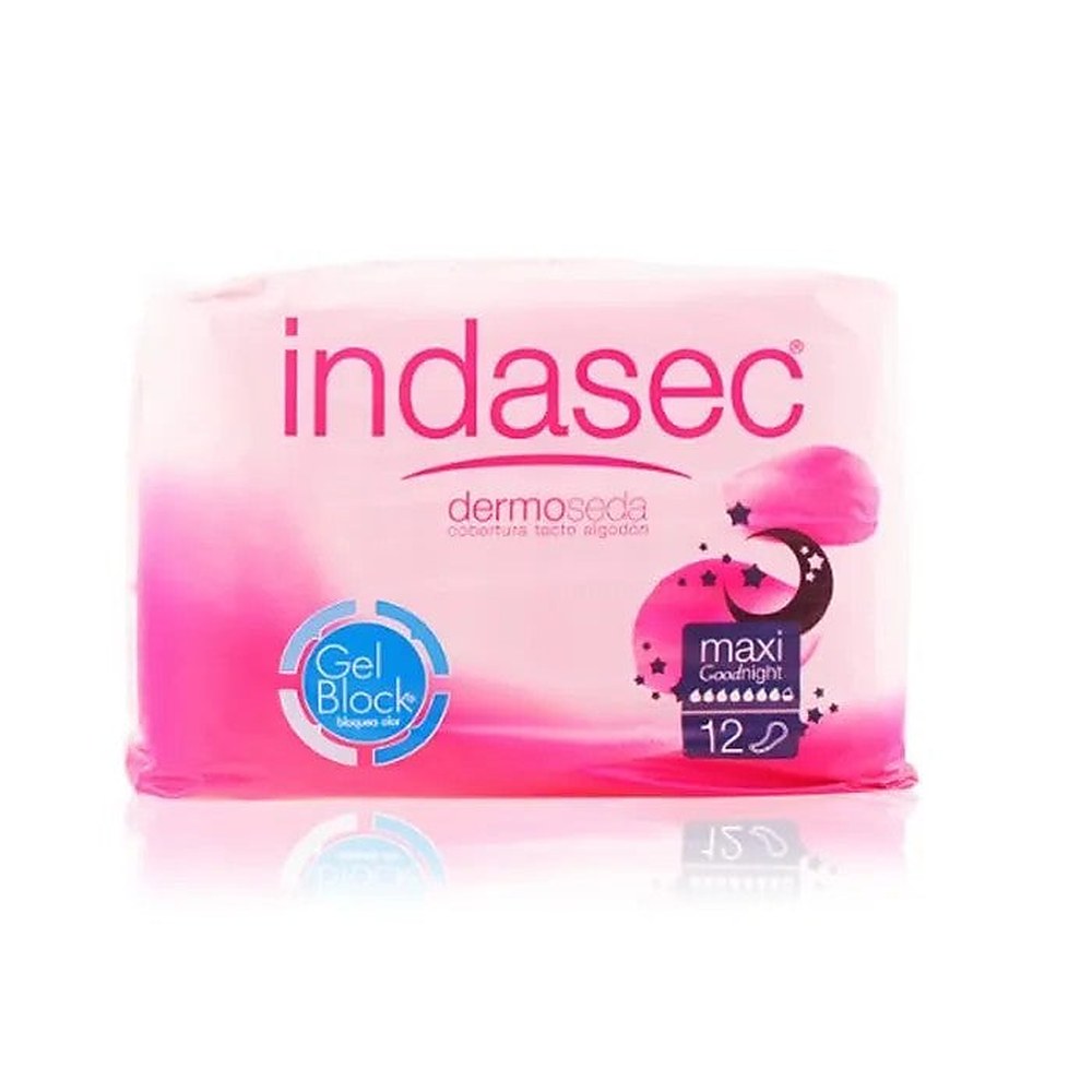Indasec Dermoseda Good Night inkontinenssi Maxi 12 kpl