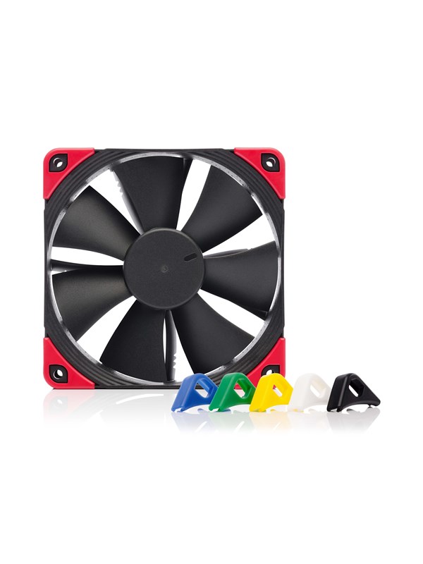 Noctua NF-F12 PWM chromax.black.swap Musta 120 mm Kotelotuuletin