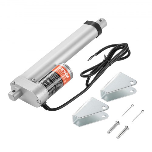VEVOR Linear Actuator 12V 15.2 cm High Load 149.7 kg/1500N 0.5 cm/s IP54 Protection