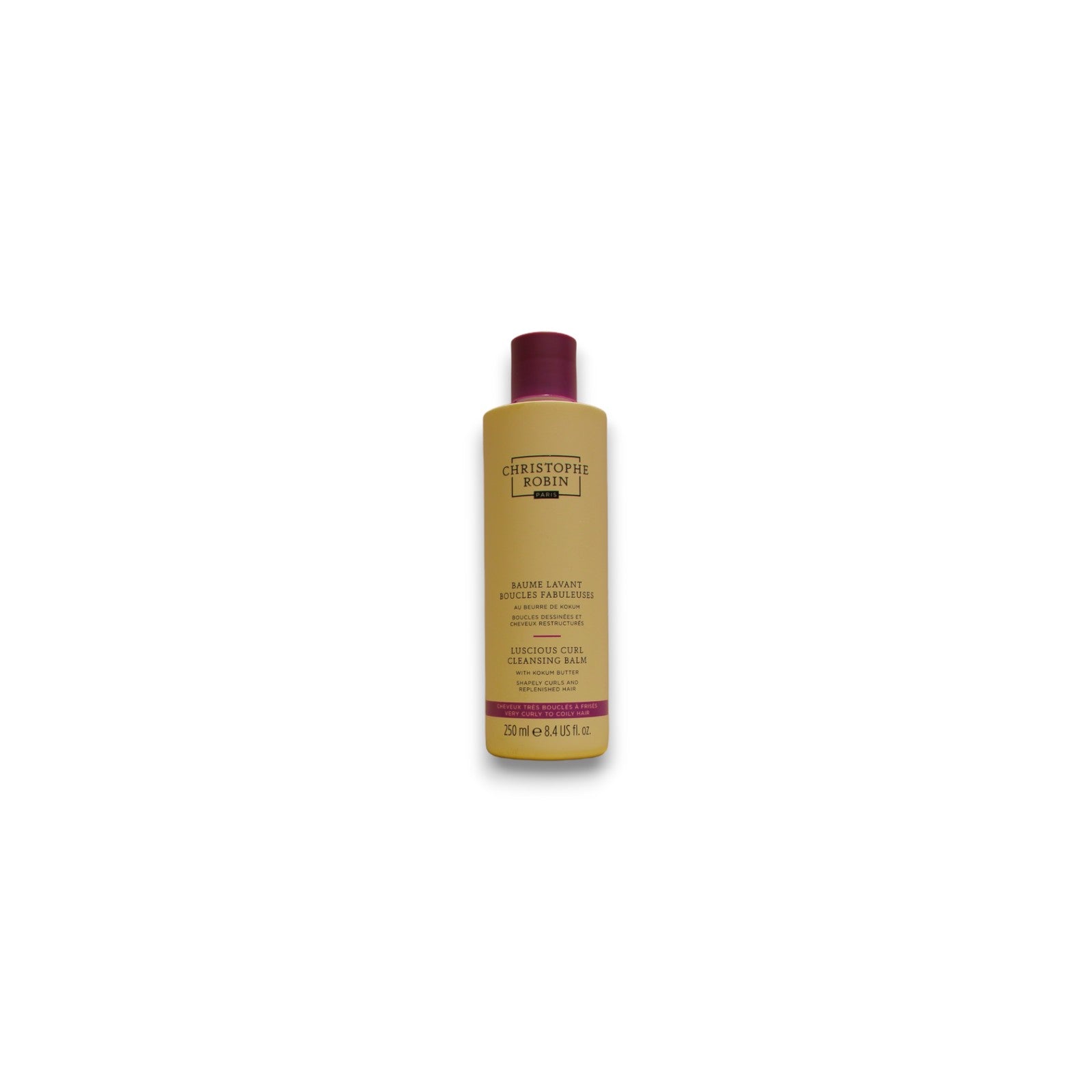 Christophe Robin Fabulous Curls Ritual Cleansing Hoitoaine Kokum Butterilla Erittäin kiharat tai kiharat hiukset 250 ml