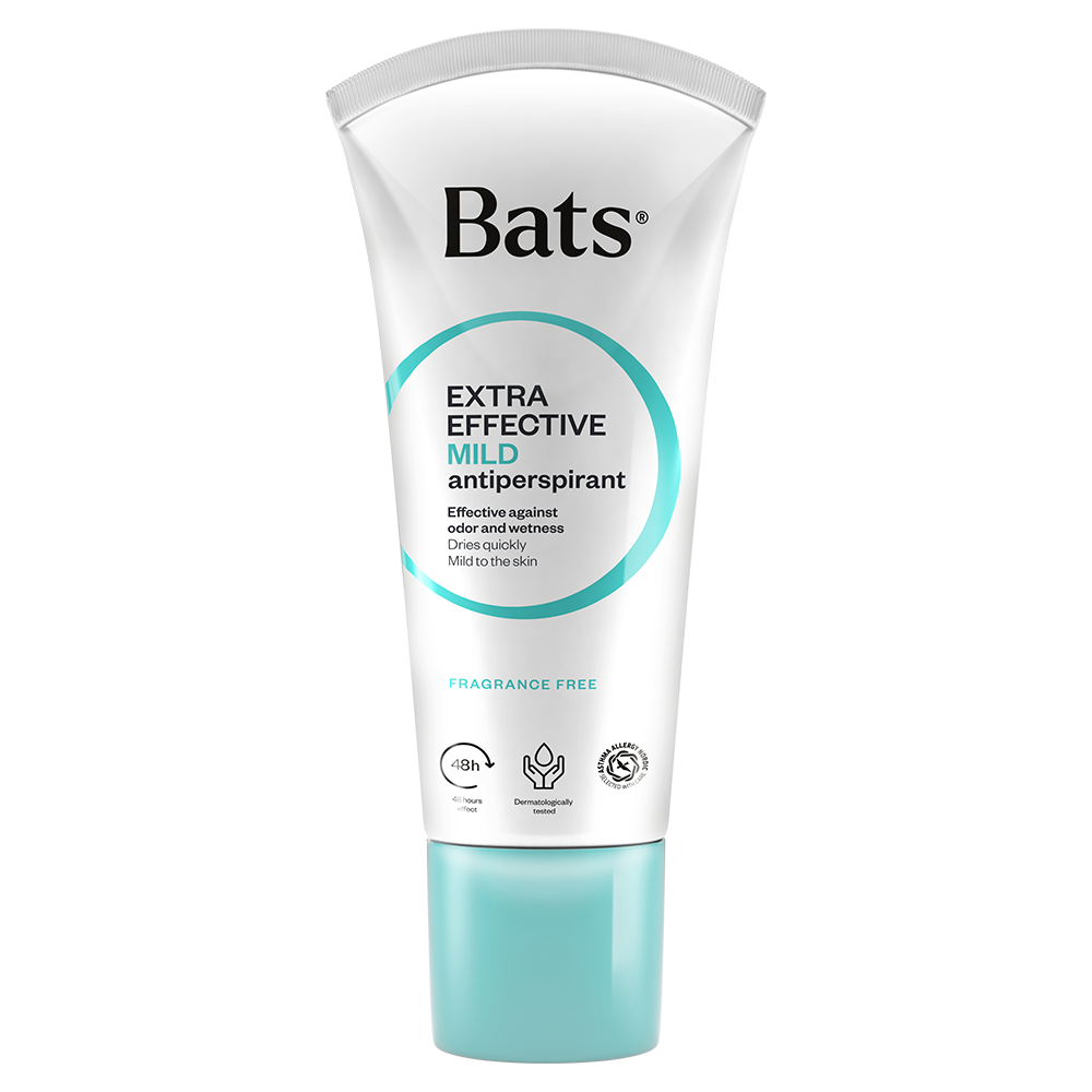 Bats Extra Effective Mild Antiperspirant Unperfumed - 60 ml