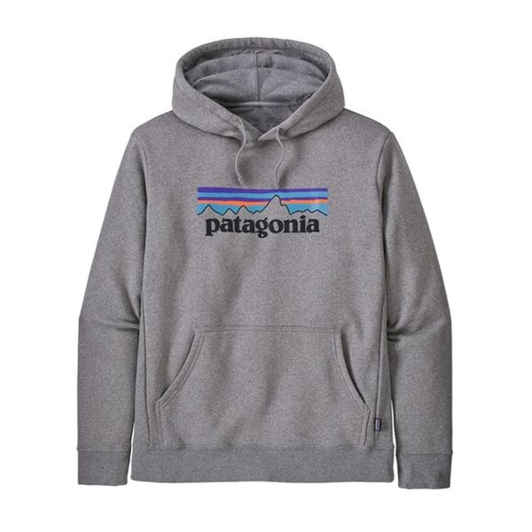 Patagonia P-6 Logo Uprisal Hoody Gravel Heather - XL
