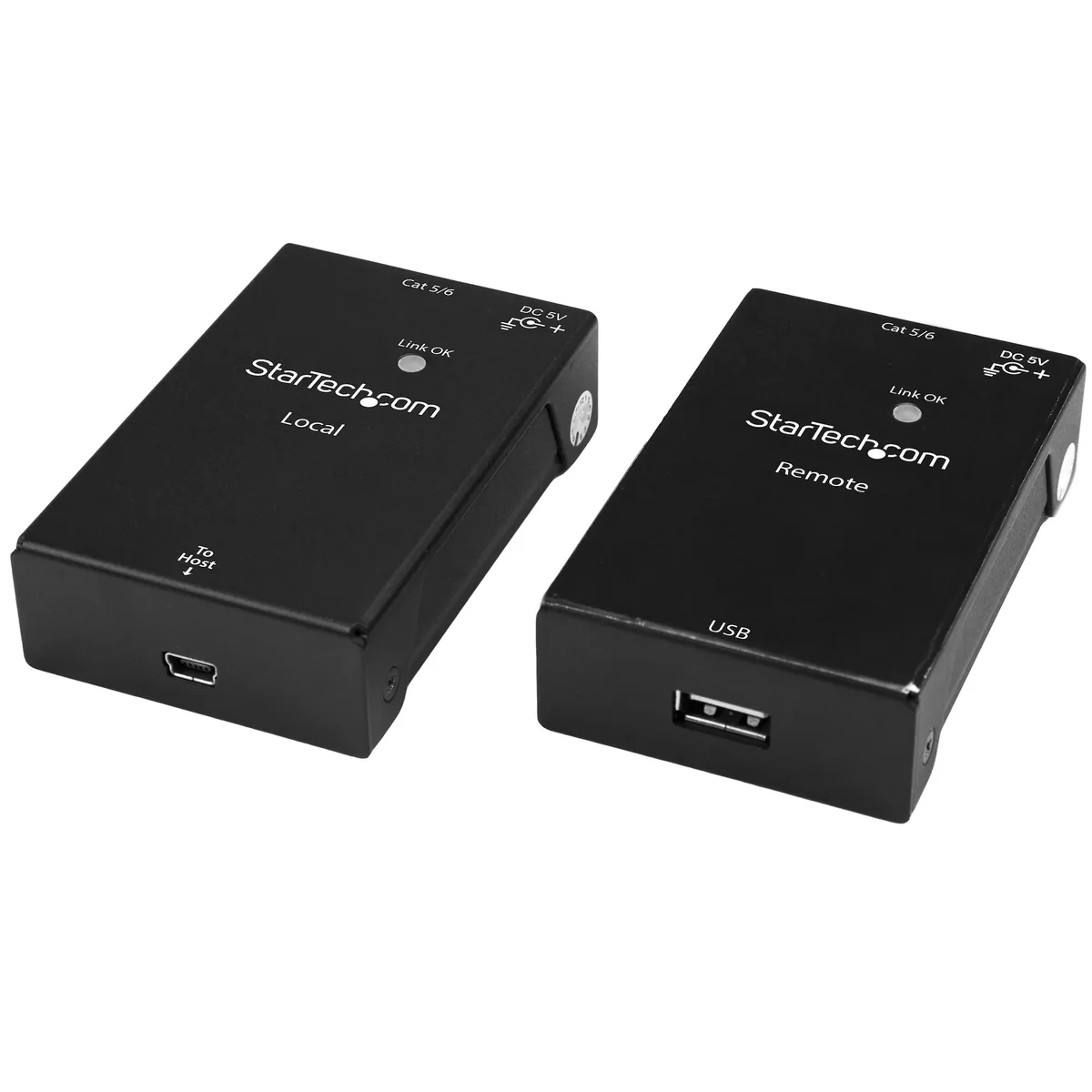 StarTech.com USB2001EXTV - USB 2.0 -jatkosarja, musta