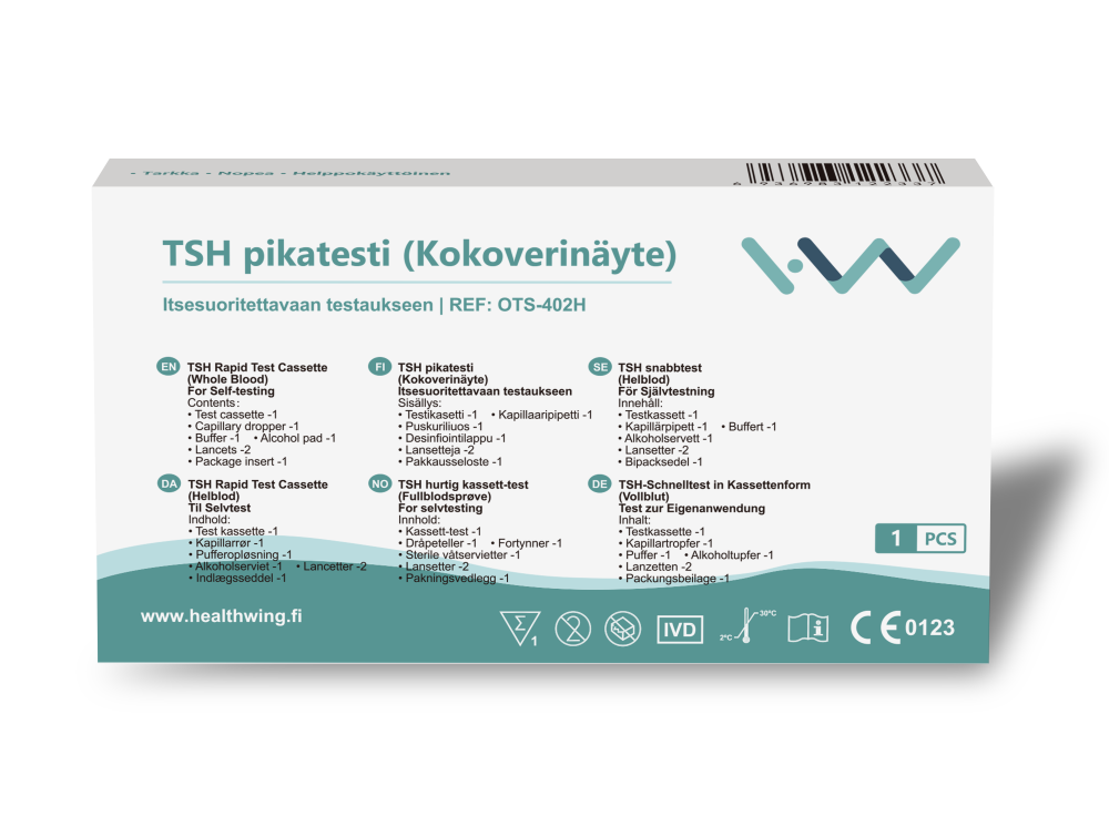 H&W TSH Kilpirauhasen vajaatoiminnan pikatesti