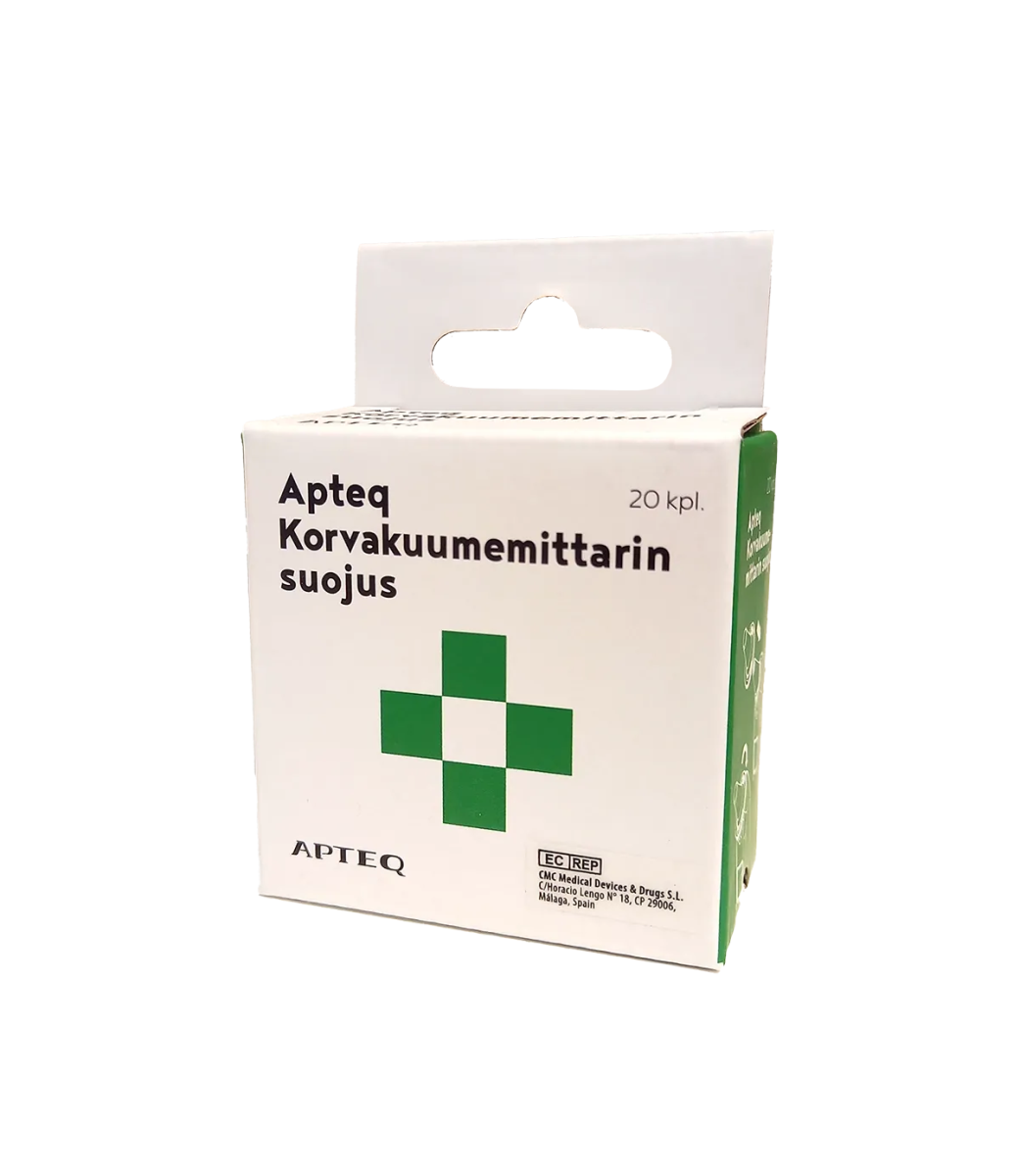 Apteq korvakuumemittarin suojus 20 kpl
