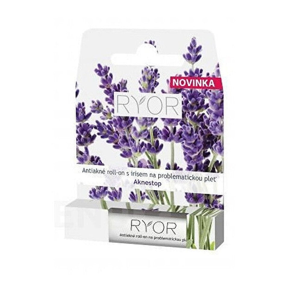Ryor Acnestop Roll-on iiriksellä ongelma-iholle - 5ml