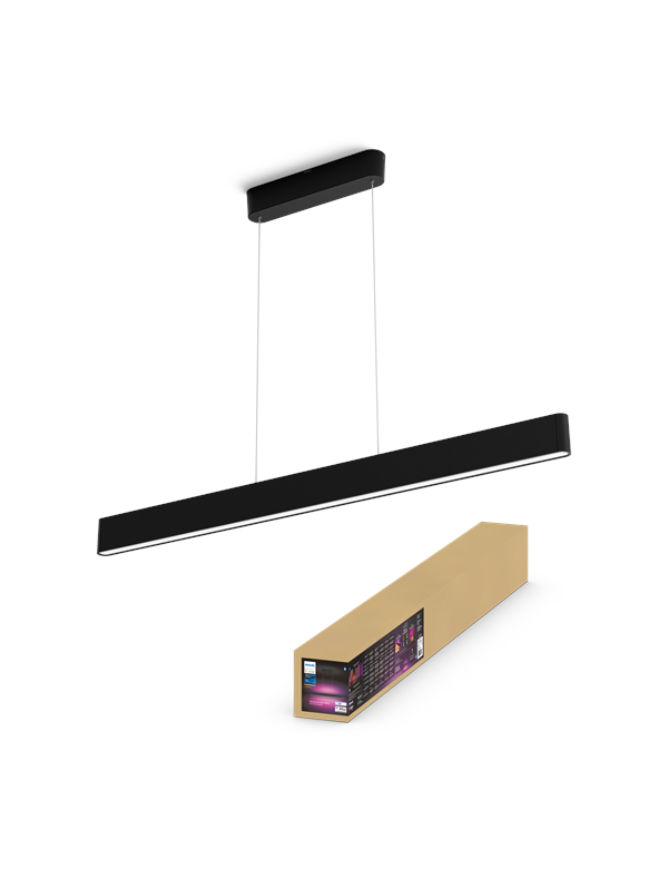 Philips Hue Ensis (Musta) White & Color Ambiance riippuvalaisin