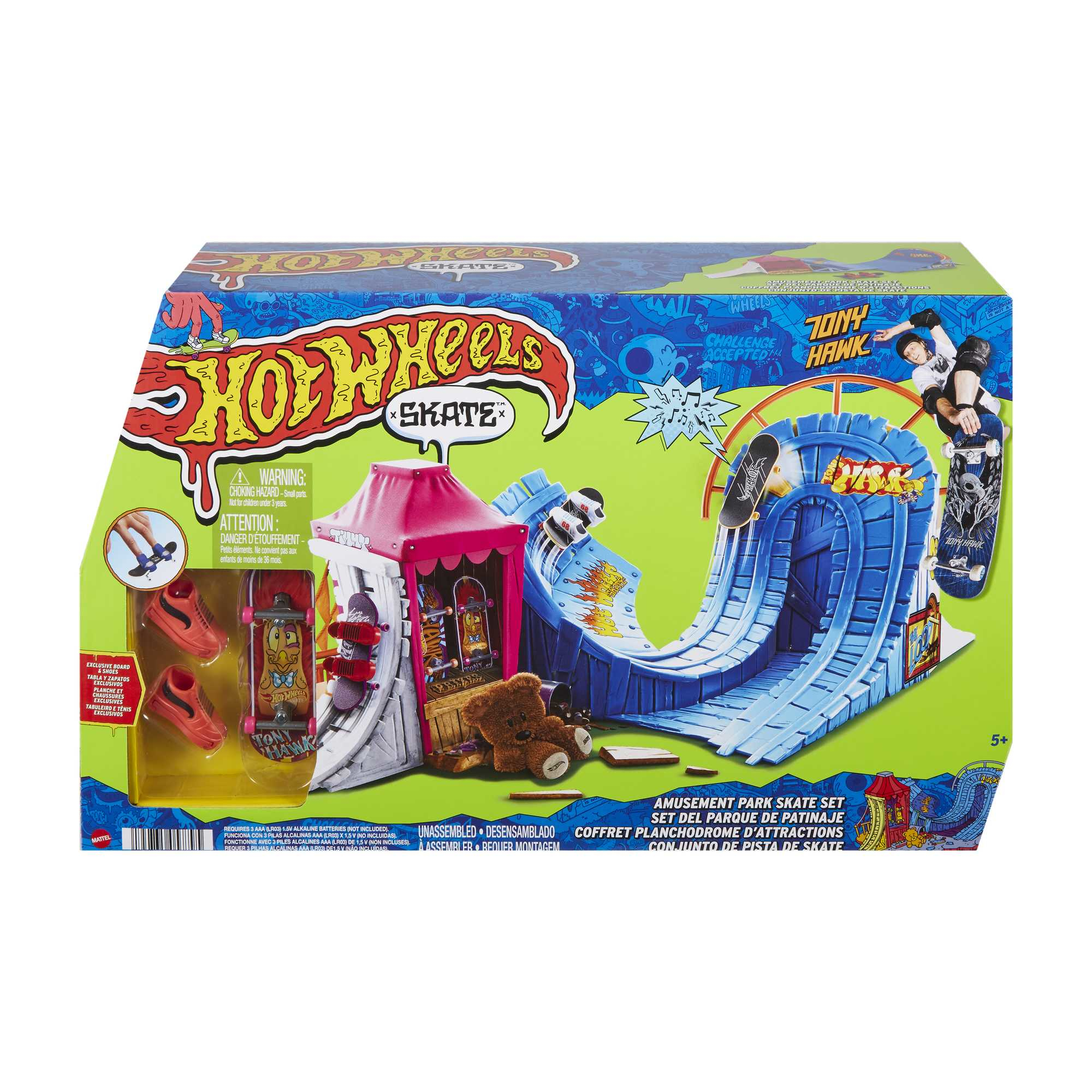 Hot Wheels Skeittihuvipuistosetti