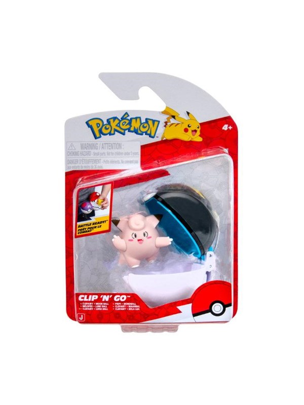 Pokemon Clip n Go Clefairy Moonball (W22)