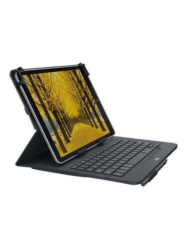 Logitech Universal Folio Pohjoismainen Musta