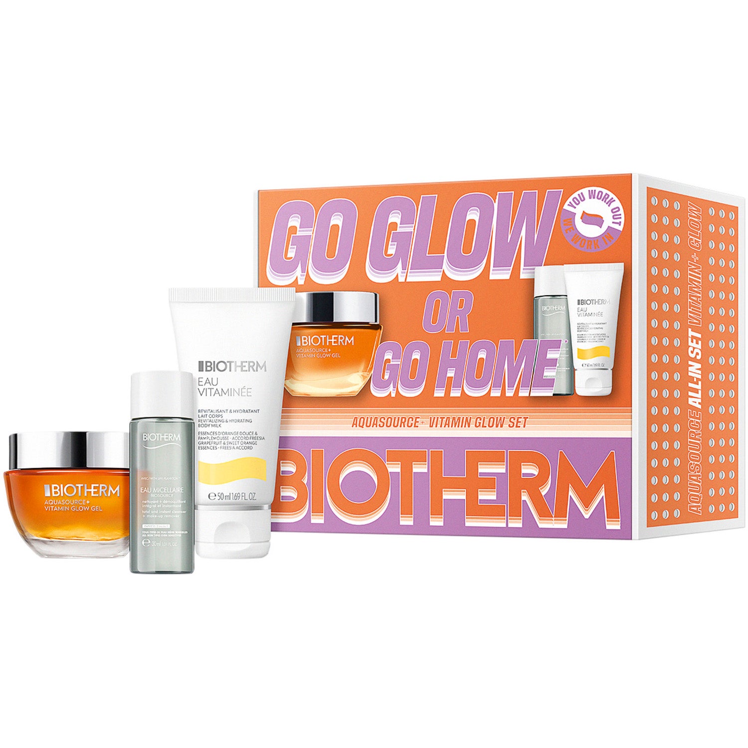 Biotherm Aquasource+ Vitamin Glow Set