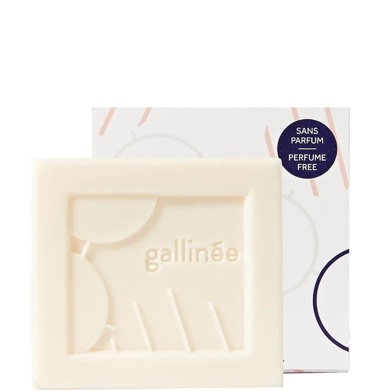 Gallinee, Microbiome Skincare Hajusteeton rauhoittava puhdistuspala kasvoille ja vartalolle 100 g