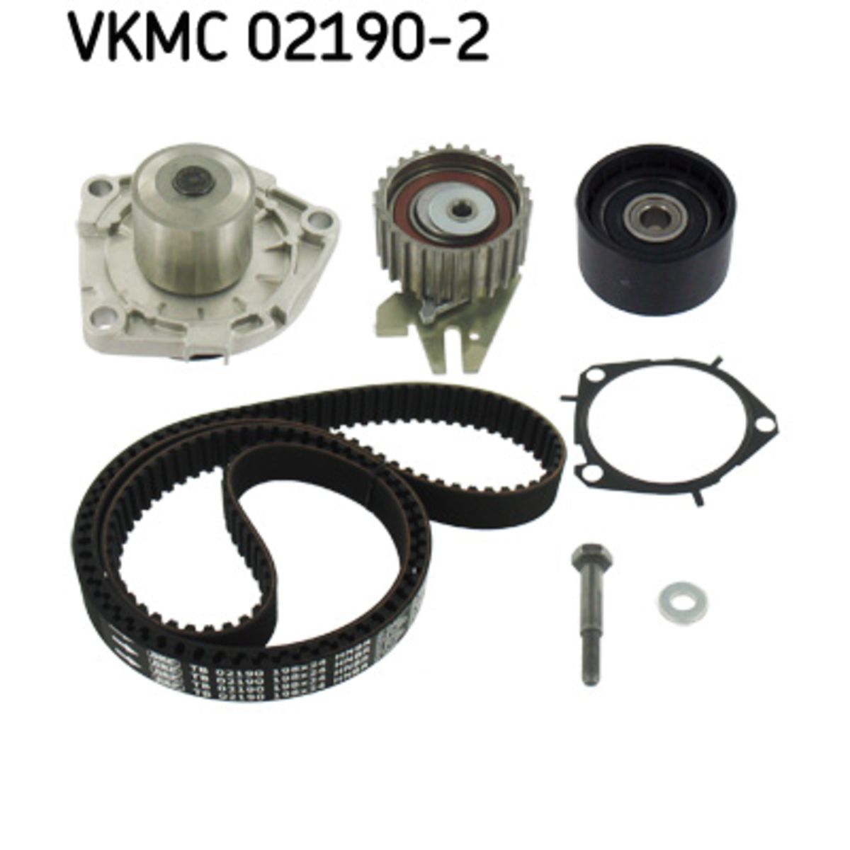 Vesipumppu + jakohihnasarja SKF VKMC 02190-2