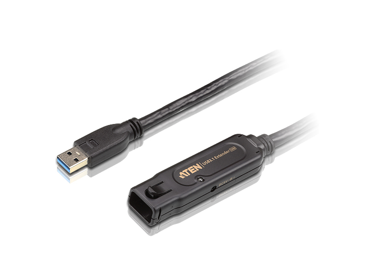 Aten Ue3310-at-g Usb-kaapeli Usb 3.2 Gen 1 (3.1 Gen 1) 10 M Usb A Musta 10m Usb-a Usb-a Musta