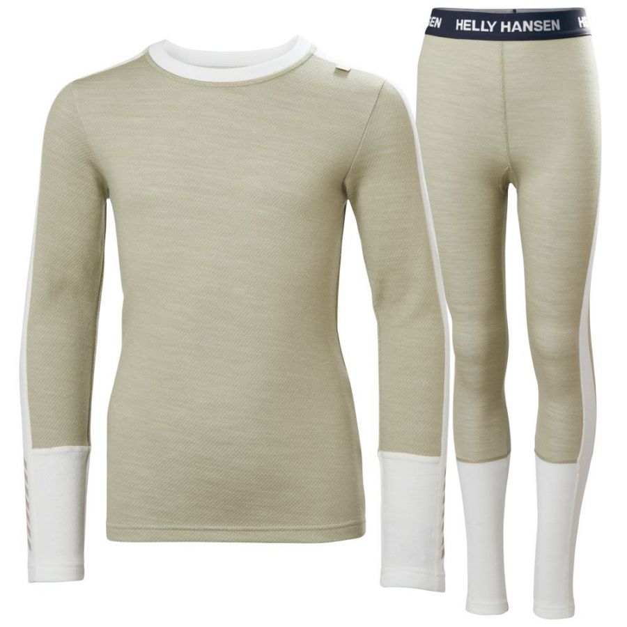Helly Hansen Lifa Merino Midweight, setti, junior, beige