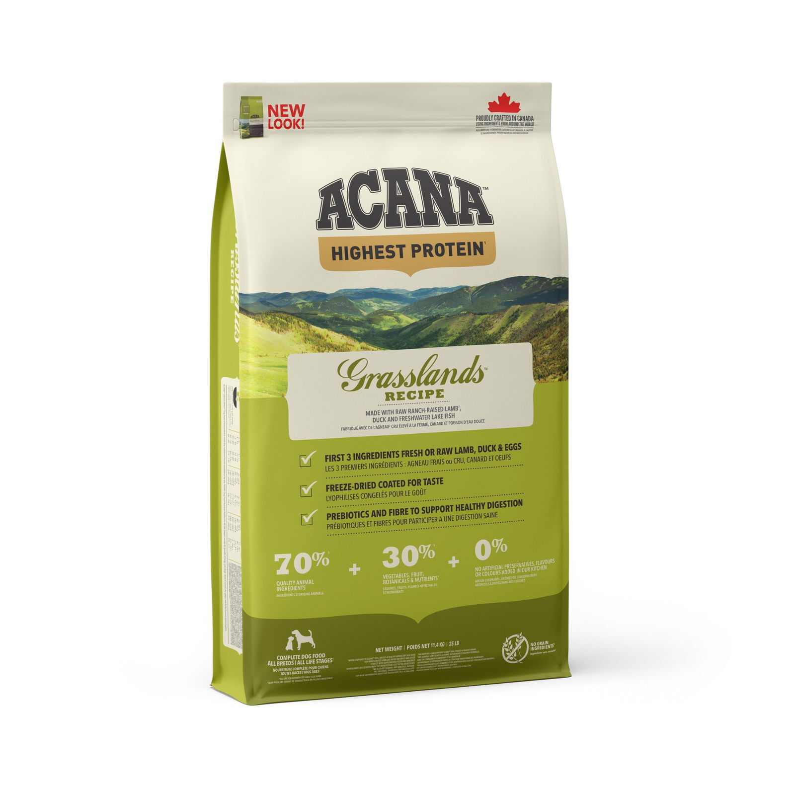 Acana Grasslands Dry Dog Food 11.4kg