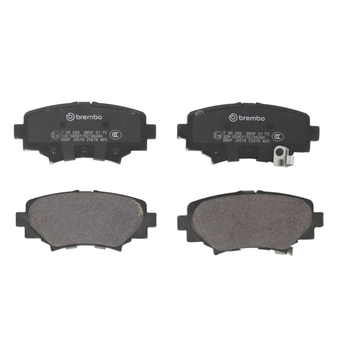 Jarrupalat, levyjarru BREMBO P 49 049