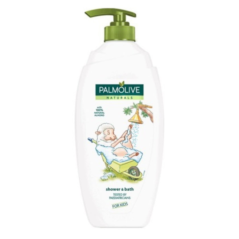 Palmolive Naturals suihkuvoide iholle bambino 750 ml:n annostelijalla