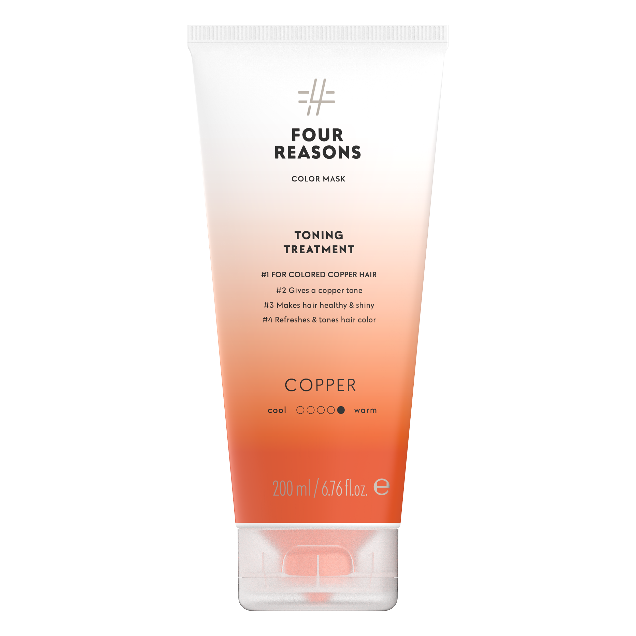 Four Reasons Color Mask Toning Treatment Copper 200 ml