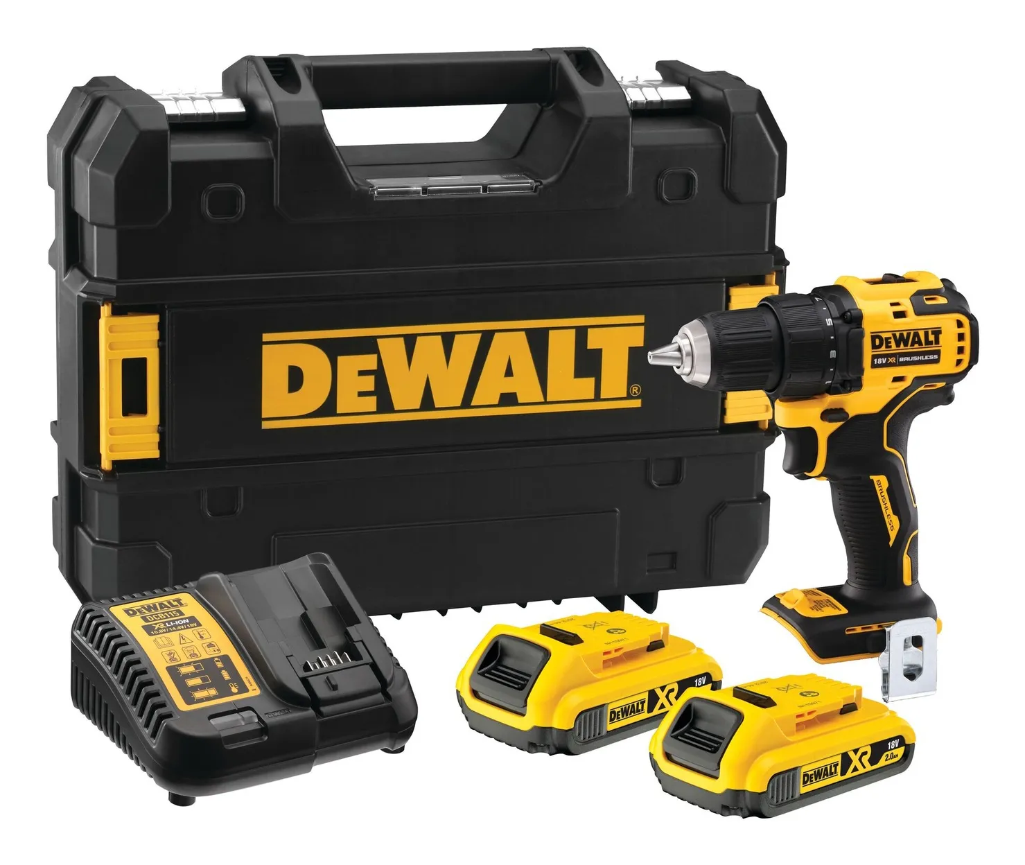 Dewalt DCD708D2T-QW Langaton Porakone 18V 2 A