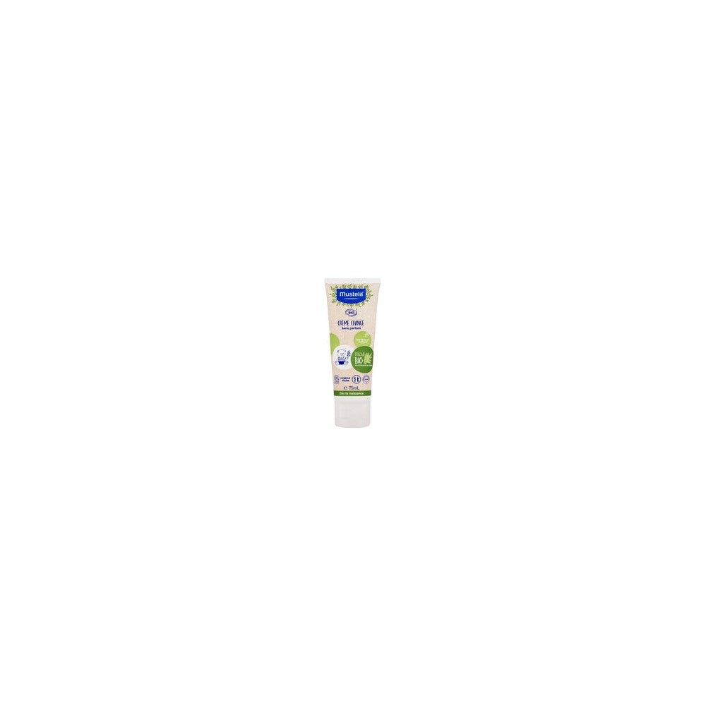 Mustela BIO Hajusteeton Change Cream suojaa ja korjaa 75 ml