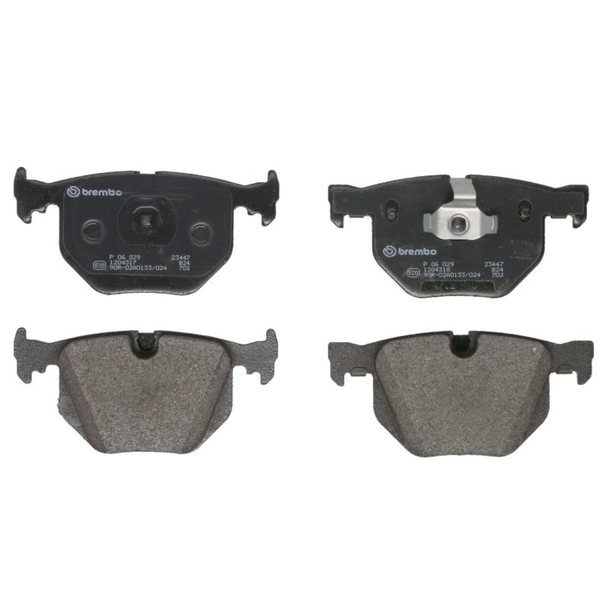 Jarrupalat, levyjarru BREMBO P 06 029
