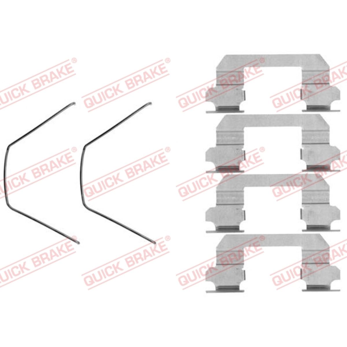 Jarrupalojen asennussarja QUICK BRAKE 109-1789