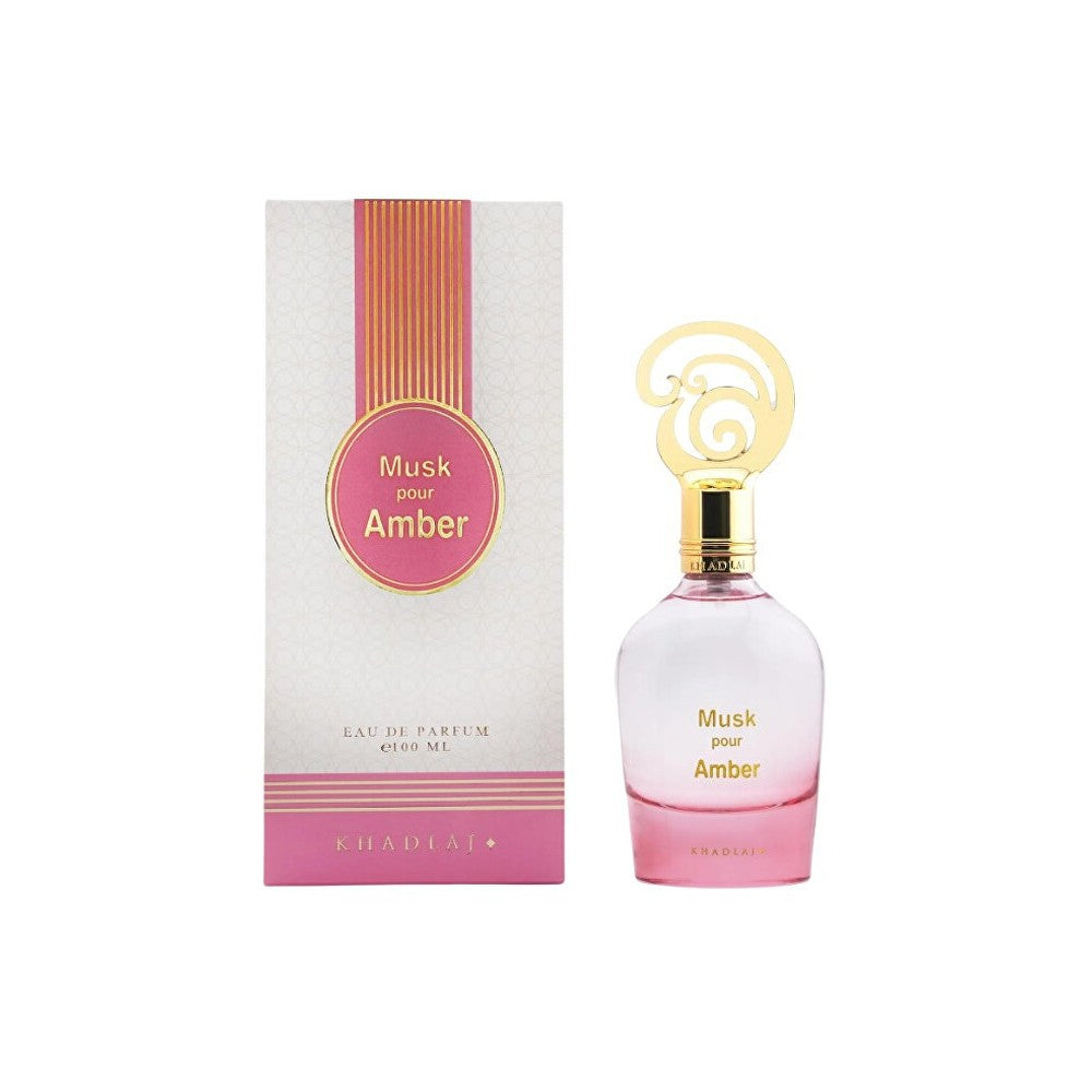 Khadlaj Musk Pour Amber Donna 100 ml — Eau de Parfum