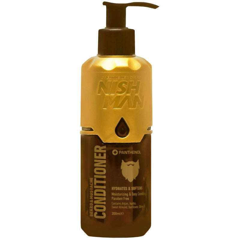 Nishman parta- ja viiksibalsami 200 ml