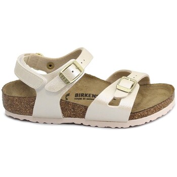 BIRKENSTOCK Avonaiset kengät 'Rio' helmenvalkoinen