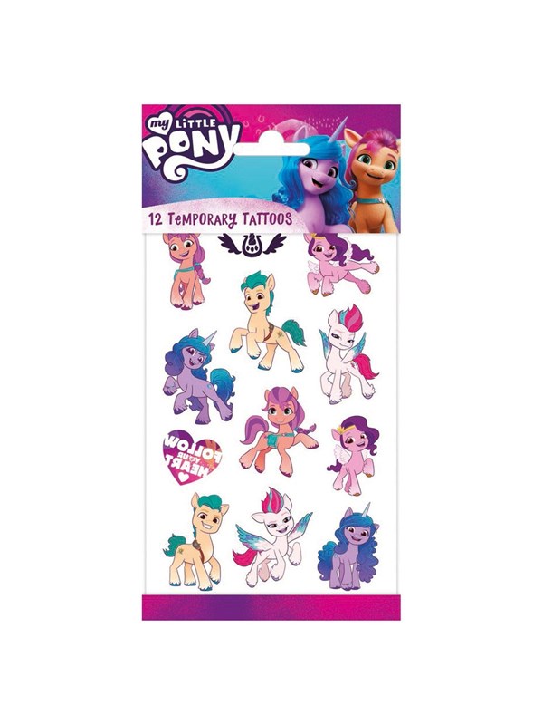 Tatuoinnit - My Little Pony, 12kpl