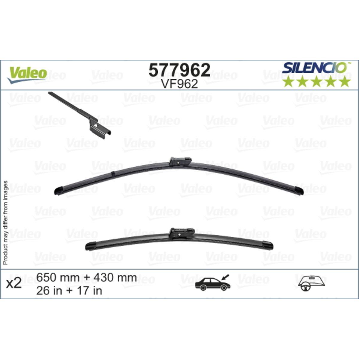 Pyyhkijänsulka VALEO 577962