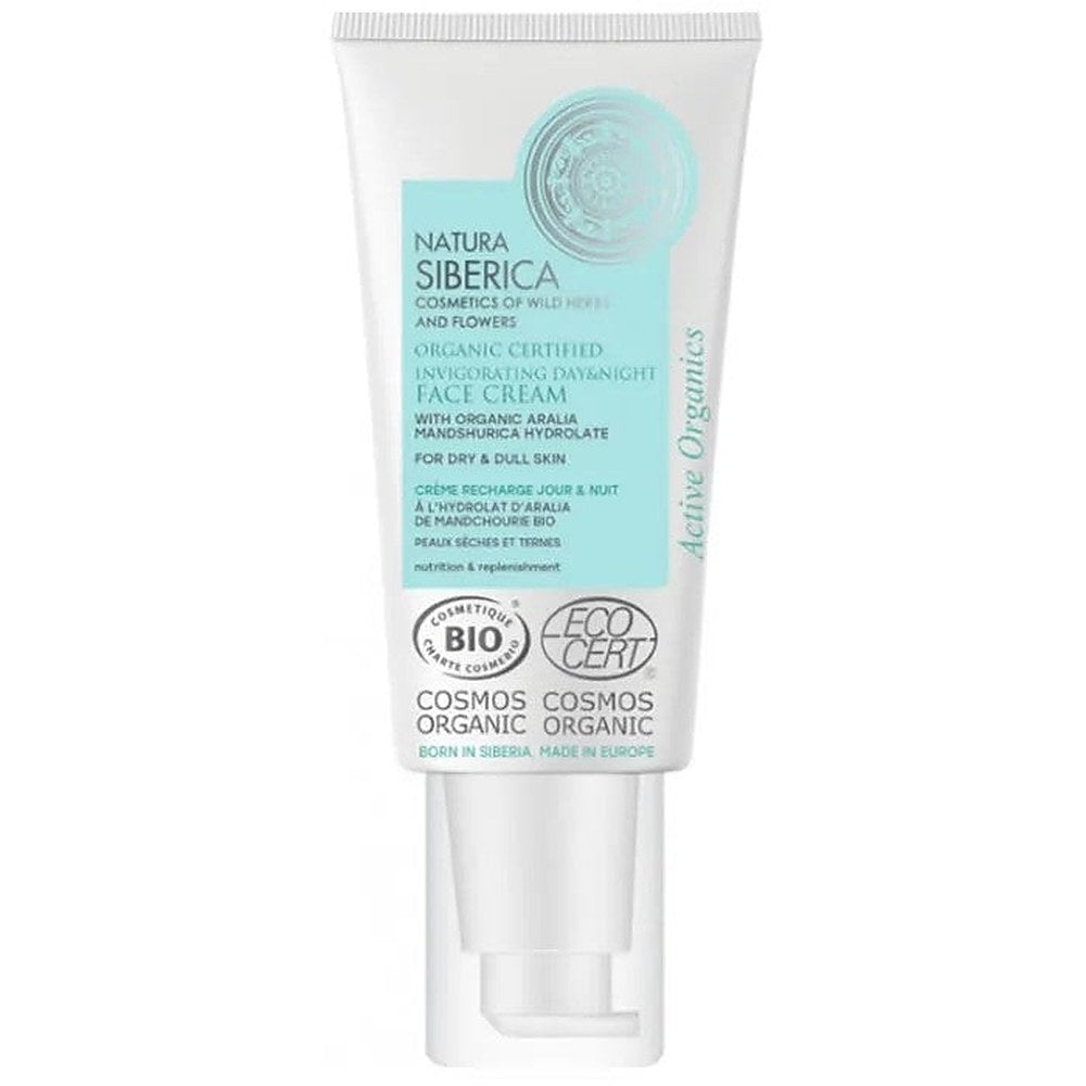 Natura Siberica Virkistävä päivä- ja yökasvovoide 50ml