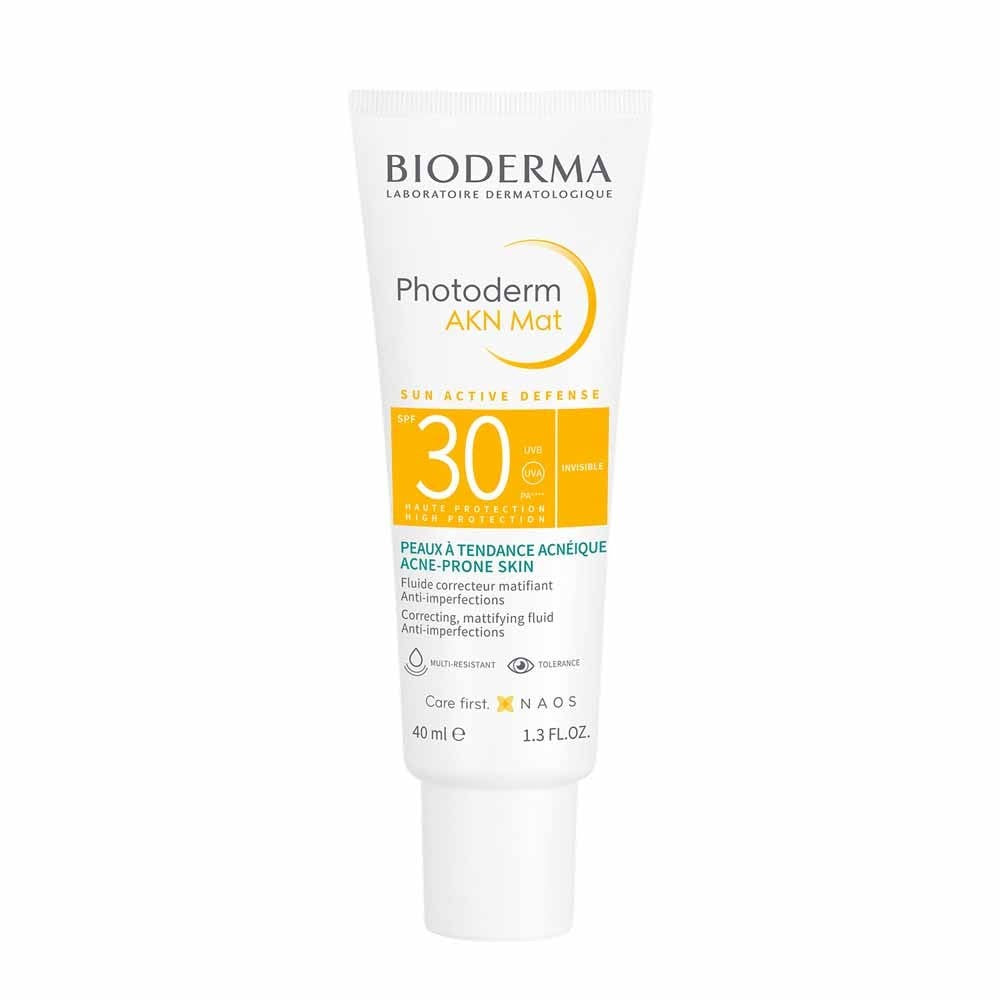Bioderma Photoderm AKN Mat Mattifying Fluid rusketukseen SPF 30 40 ml