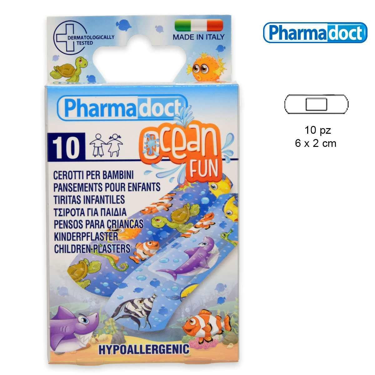 Pharmadoct Painetut laastarit 10 kappaletta Kids