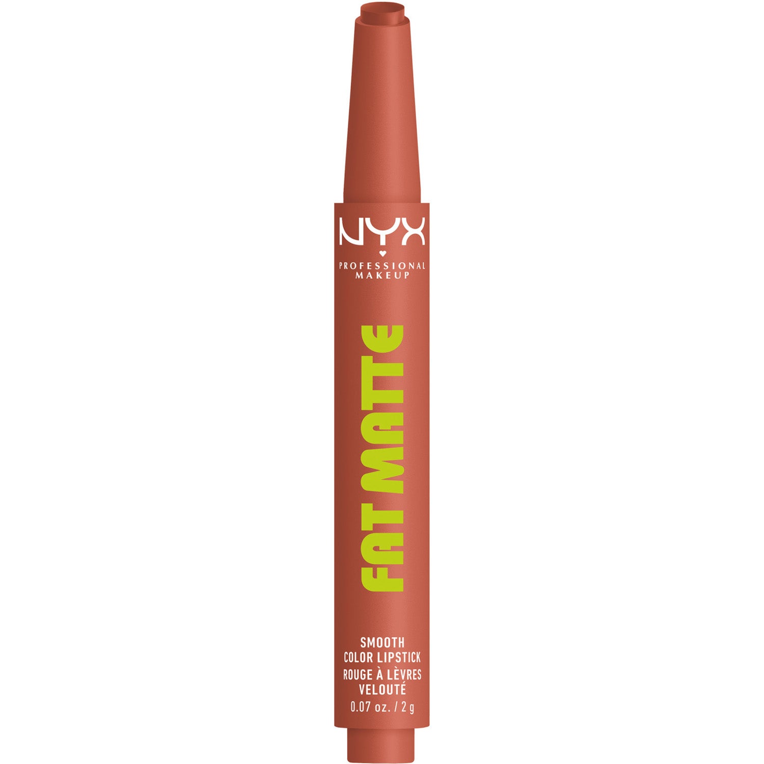 NYX PROFESSIONAL MAKEUP Fat Matte Slick Click Lip Balm 01 Cozy Whipped