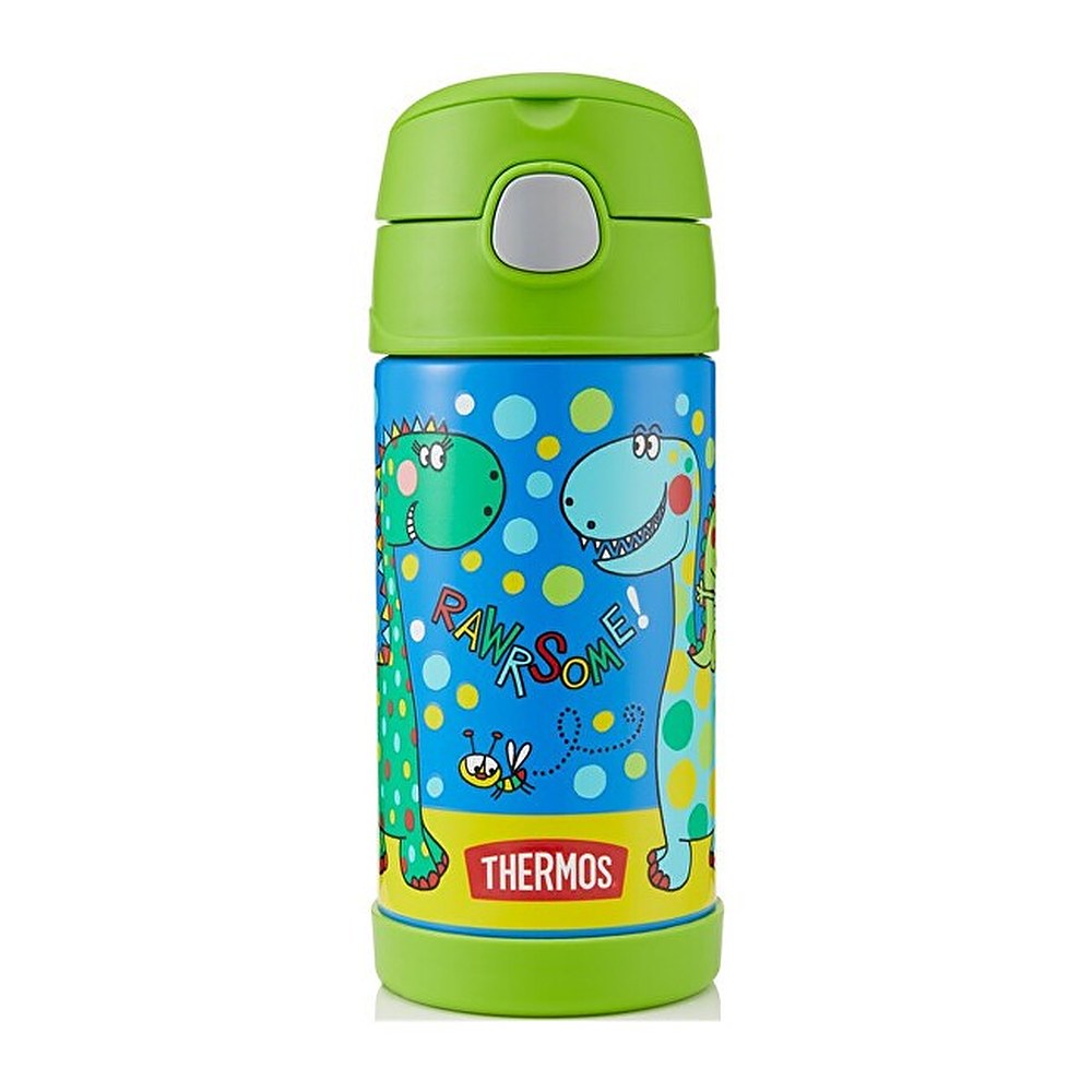 Thermos FUNtainer Thermos lapsille pillillä – dinosaurus 355 ml