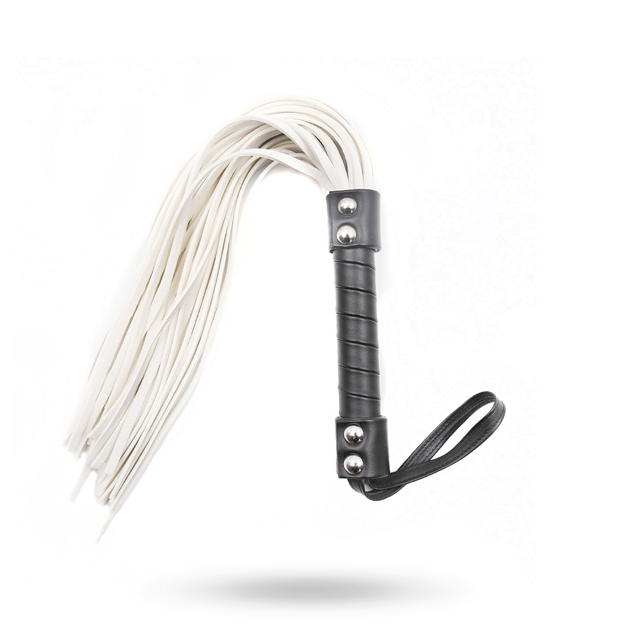 Double Rivet Flogger 44 cm piiska