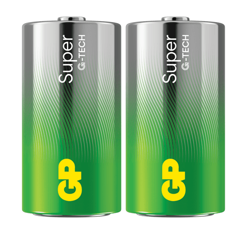 Gp Batteries Super Alkaline Gp14a Kertakäyttöinen Akku C, Lr14 Alkali