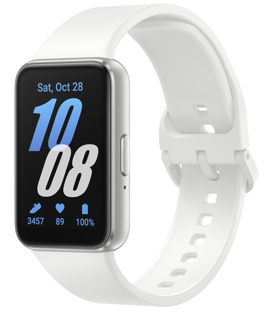 Samsung Galaxy Fit3 aktiivisuusranneke (hopea)