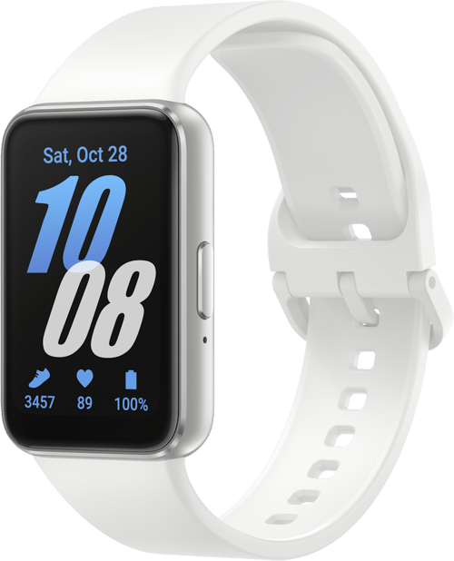 Samsung Galaxy Fit3 aktiivisuusranneke (hopea)