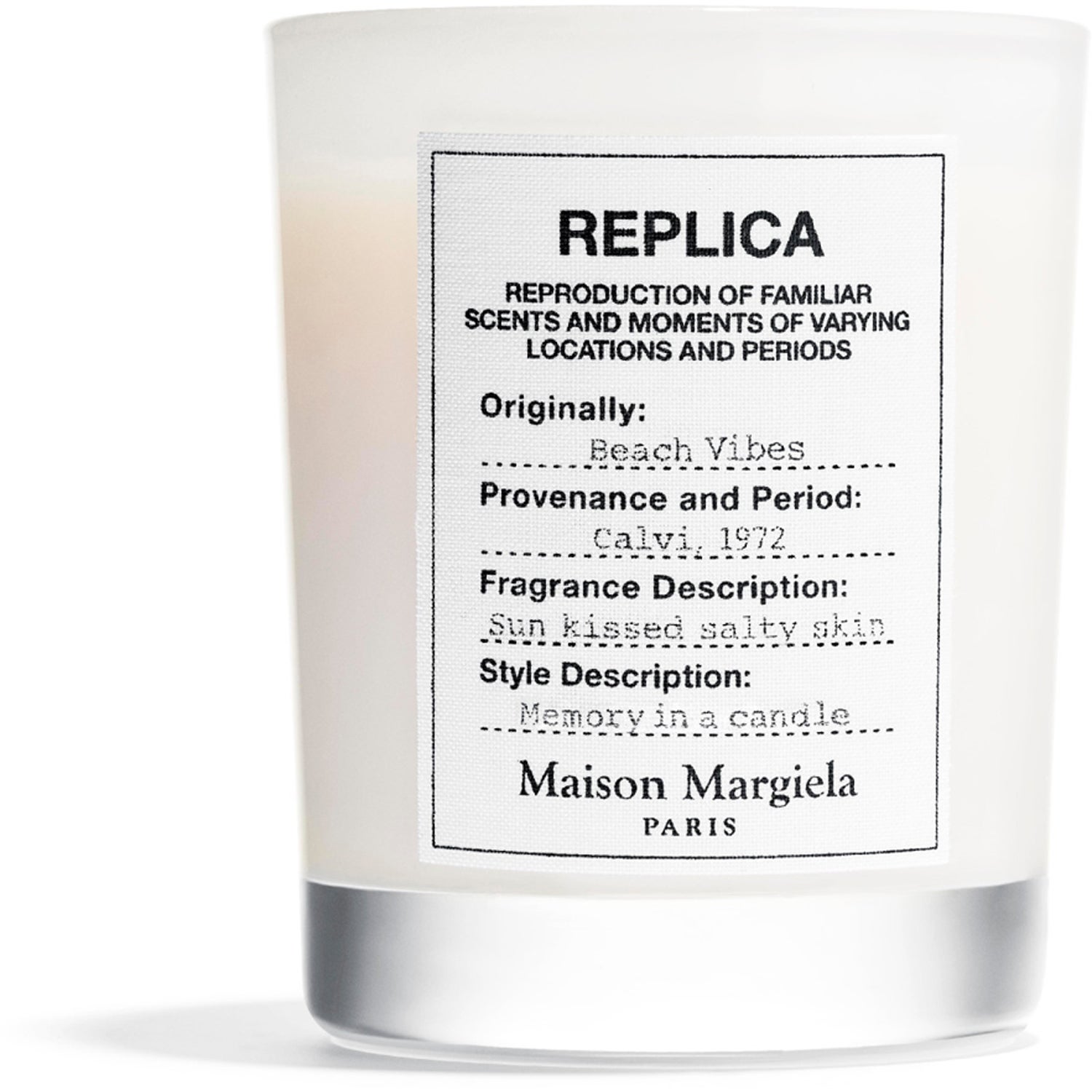 Maison Margiela Replica Candle Beach Walk - 165 g
