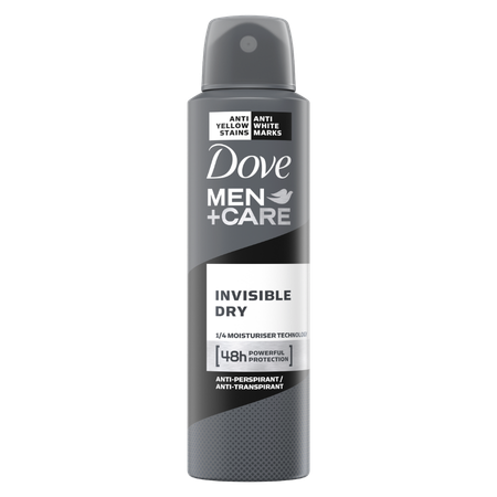 Dove Men+Care Invisible Dry 48h Antiperspiranttideodoranttisuihke - 150 ml