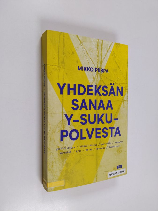 Yhdeksän sanaa Y-sukupolvesta