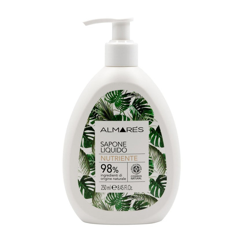 Almares Ravitseva Luomu Nestesaippua 250 ml