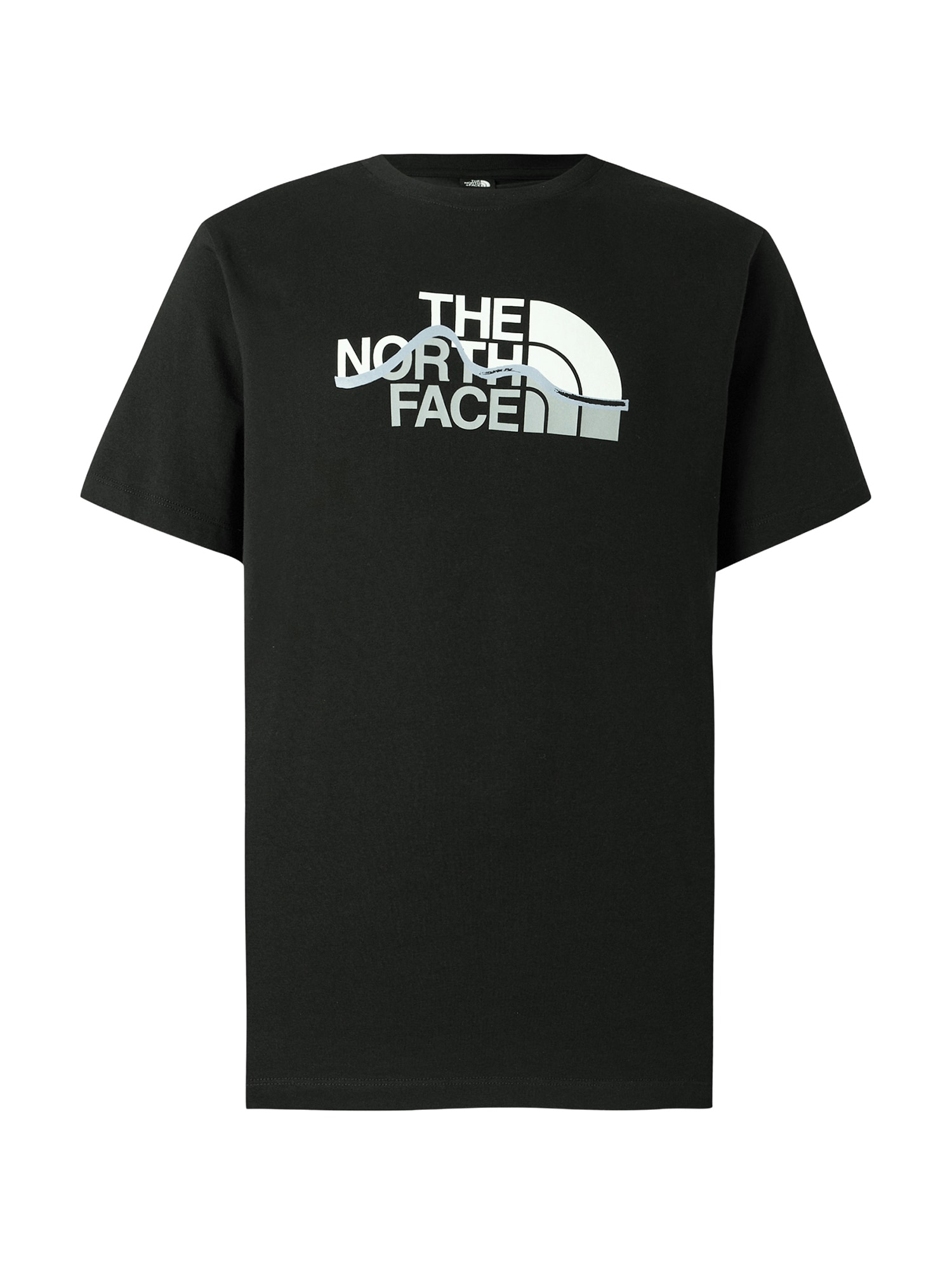 THE NORTH FACE Paita 'Mountain Line' opaali / musta / valkoinen
