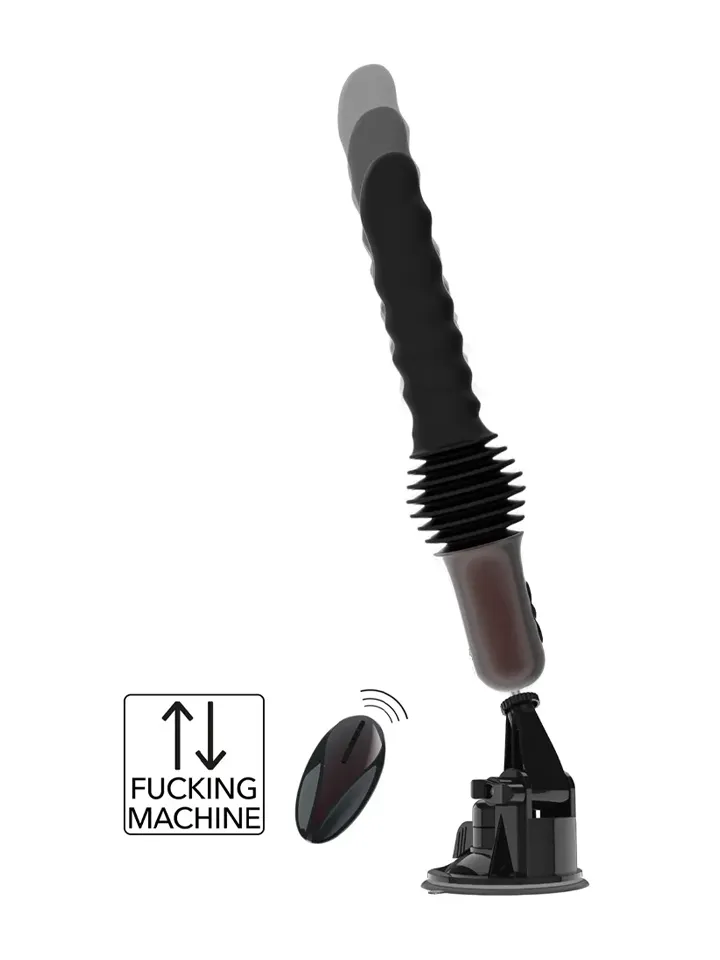 Anal Power Thrusting Vibrator Anaalidildo vibraattorilla