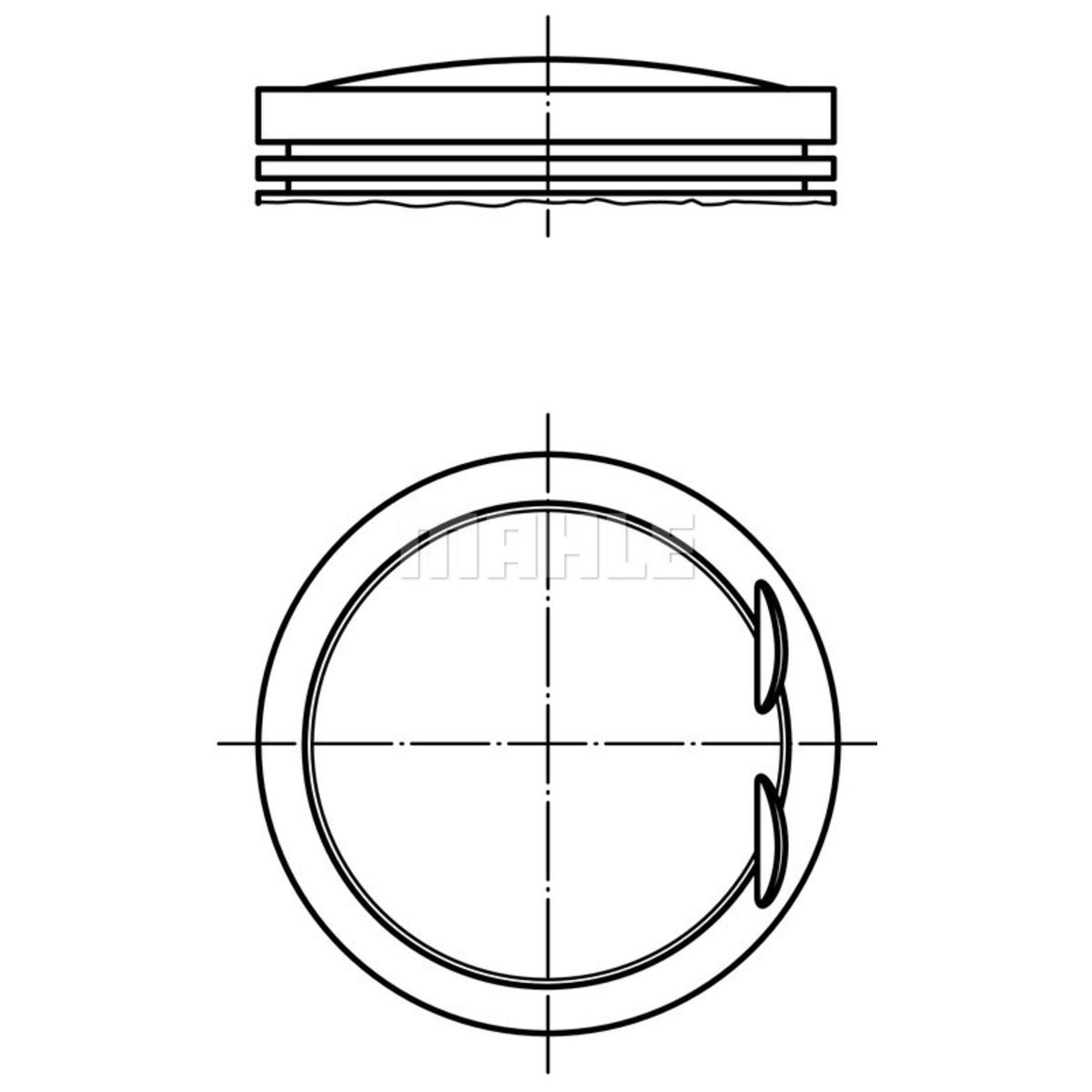 Männät MAHLE 028 PI 00128 002