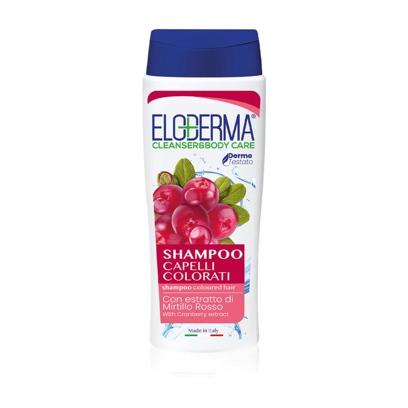 Eloderma Värjätyille Hiuksille Shampoo Punaisen Mustikan Uutteella 75 ml