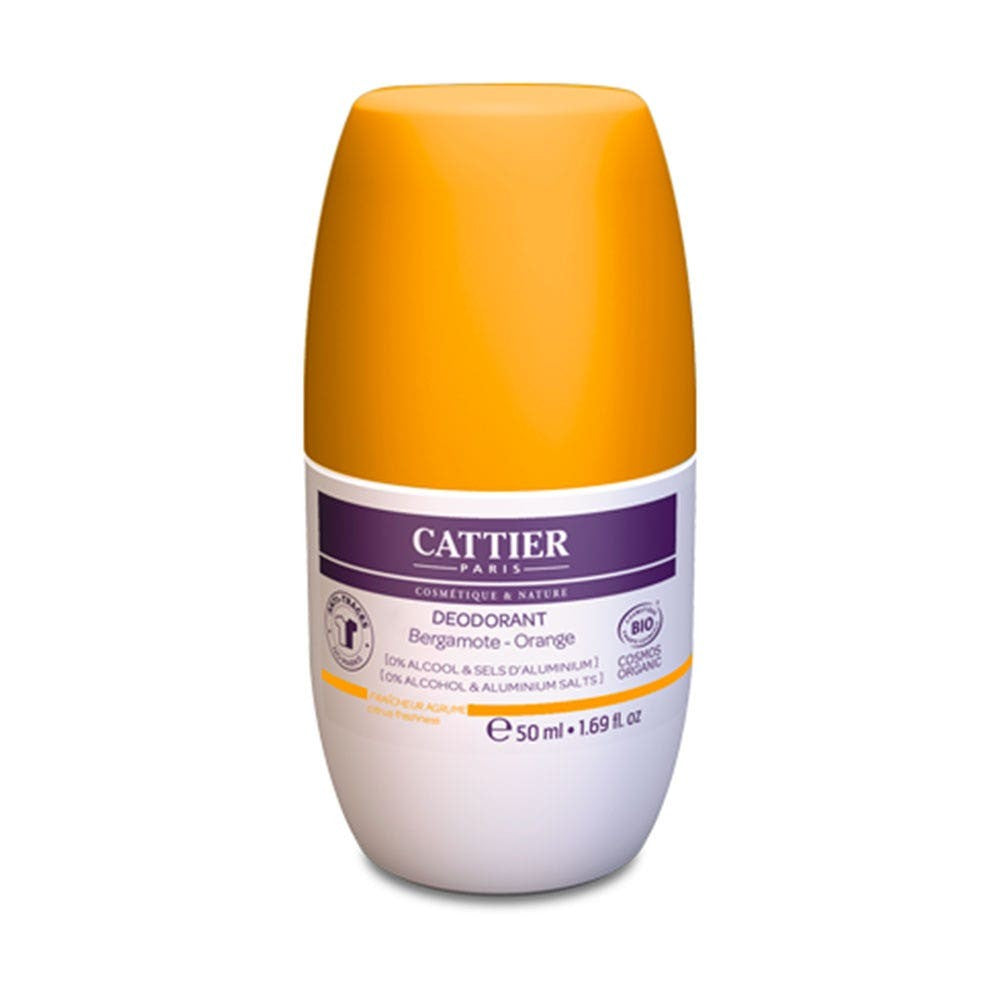 Cattier Deodorantti Bergamot & Orange Citrus Freshness BIO 50ml